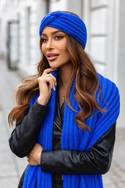 Komplet VALLES – opaska i szalik